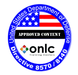 DoD Directive 8570.1 / 8140 classes at ONLC Training Centers are the best