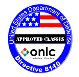 Get the best training prep for DoD Directive 8140 certifications with ONLC Training Centers