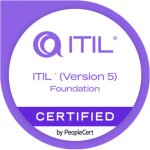 ITIL 5 Foundation Badge