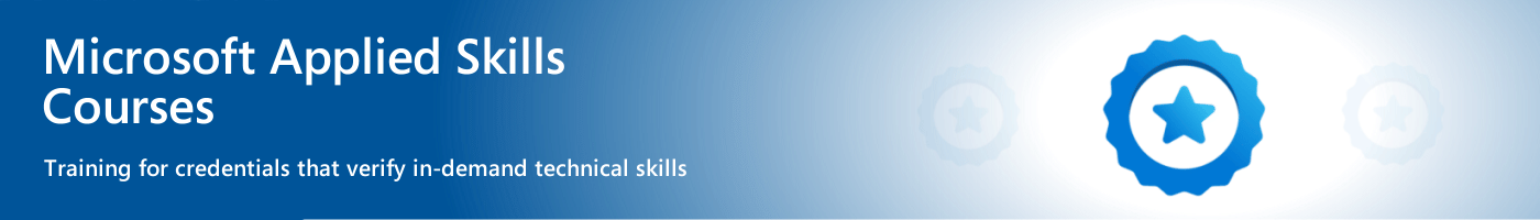 Microsoft Applied Skills Courses
