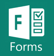 Microsoft Forms icon: learn Forms by attending hands-on courses with ONLC Training Centers
