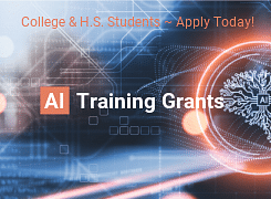 $45k in AI Training Grants - Apply today!