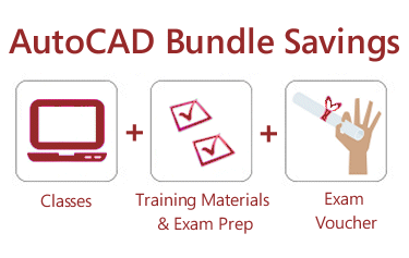 Save on AutoCAD training with our discounted bundles!