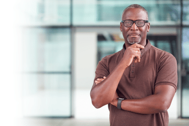 Photo of Man: Learn IT best practices with ITIL Certification training at ONLC!