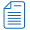 icon of a document