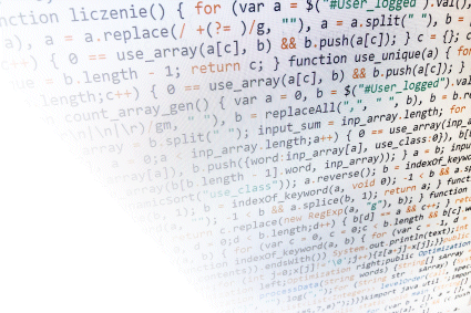 Image of computer code - Learn how to code by attending Programming Classes with ONLC